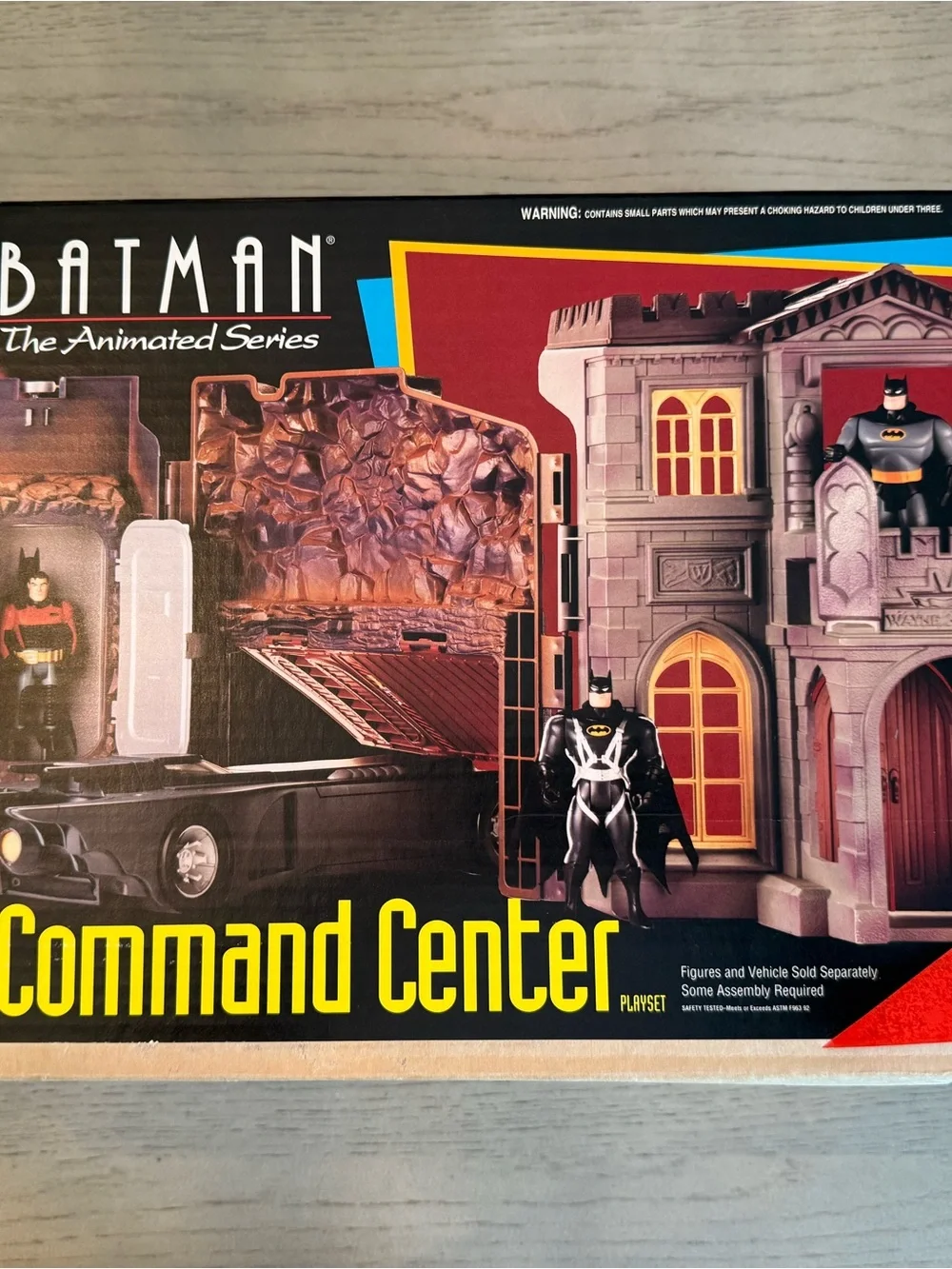 1992 Kenner Batman The Animated Series Batcave Command Center